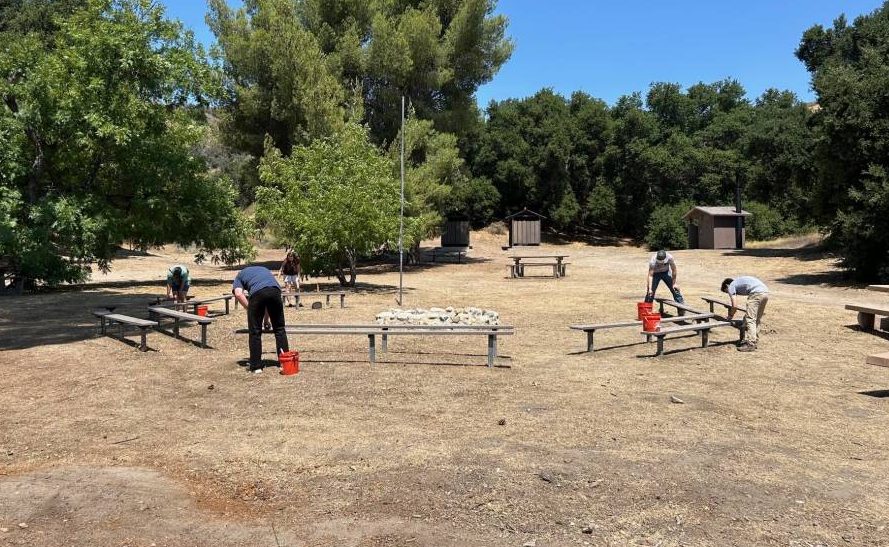 Painting at Hart Park